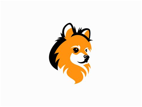 Logo Design Graphic Design Pomeranian Pikachu Logo Creative