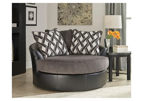 Swivel Accent Chairs For Living Room Oblong Pattern Fabric Swivel