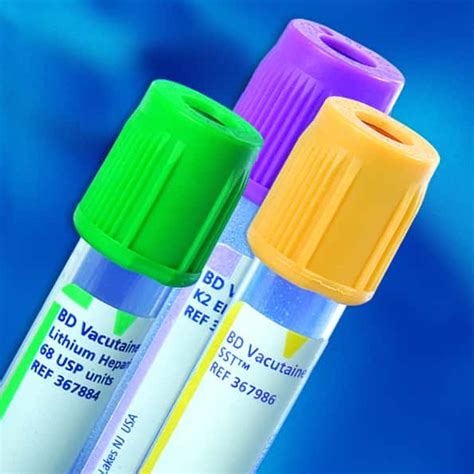 Bd Vacutainer Venous Blood Collection Tube Whole Blood Tube K2 Edta