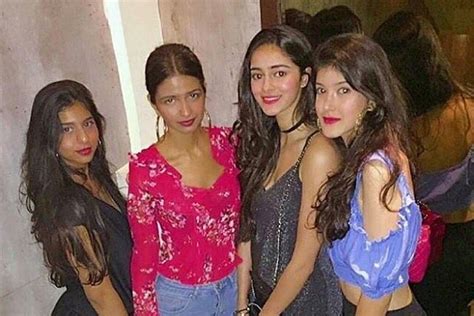 Suhana Khan Ananya Pandey And Shanaya Kapoor Dress To Dazzle As They Are Spotted Partying View