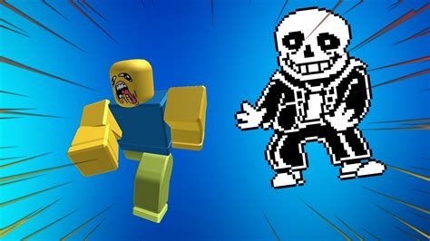 I Became Sans In Roblox Again Youtube