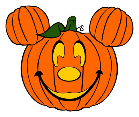 Printable Mickey Mouse Pumpkin