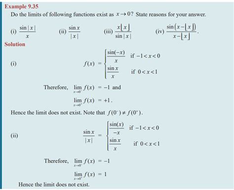 Some Important Other Limits Mathematics