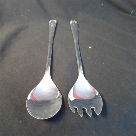 Vintage Silver Plate Serving Utensils Italy By Bcscollectibles