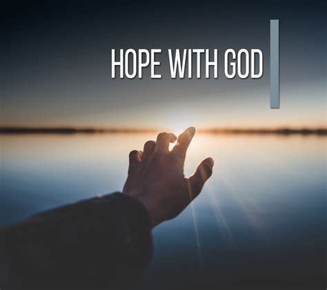 Hope With God Devotional Church And Mental Health