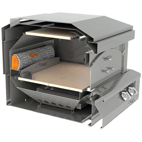 Alfresco 30 Inch Counter Top Natural Gas Outdoor Pizza Oven
