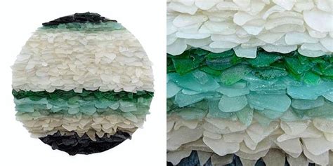 Sea Glass Sculptures Reflect The Relaxing Qualities Of The Ocean Glass Sculpture Sea Glass
