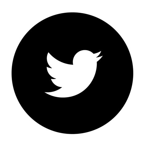 Download High Quality Transparent Twitter Logo Round Transparent Png
