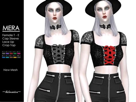 The Sims Resource Mera Goth Top