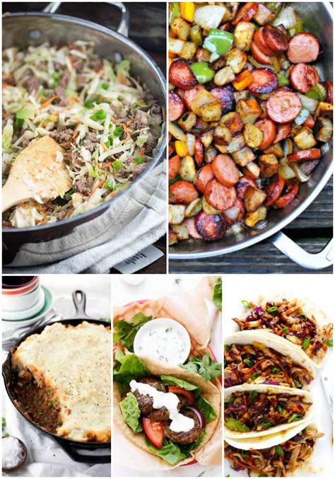 Choose from our list of 100+ dinner ideas and make meal planning easy! 25 Quick and Easy Dinner Ideas in 20 Minutes or Less! ⋆ Real Housemoms