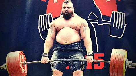 Eddie Hall Deadlift World Record 463kg1021lbs Youtube