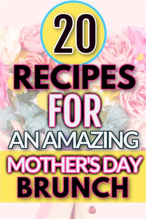 20 Easy Mother's Day Brunch Recipes | Mothers day brunch, Fun holiday ...