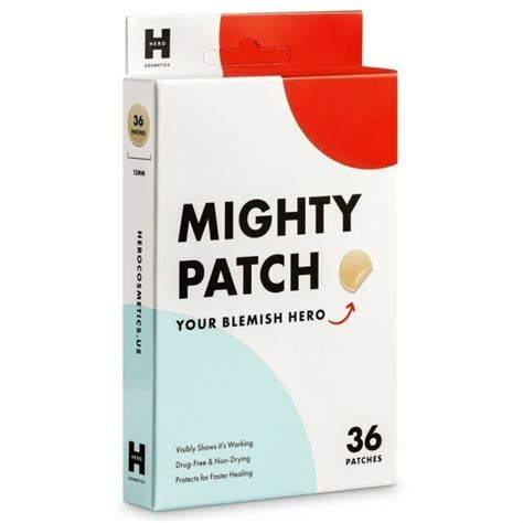 Mighty Patch Hydrocolloid Acne 12mm Absorbing Spot Dot Patches 36
