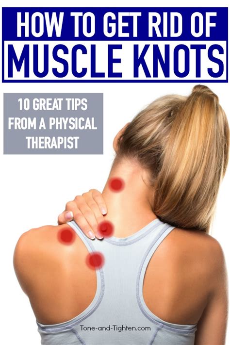 How To Alleviate Muscle Knots Teachfuture6
