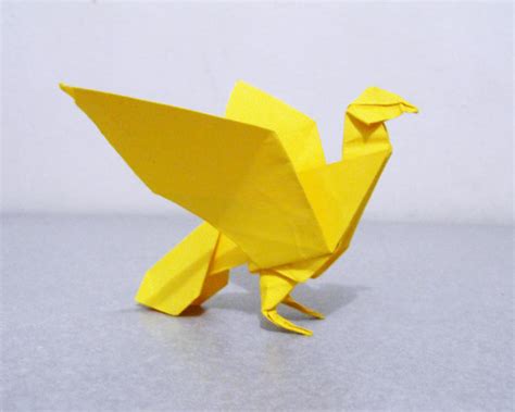 Origami Pigeon By Alejandro Delafuente On Deviantart