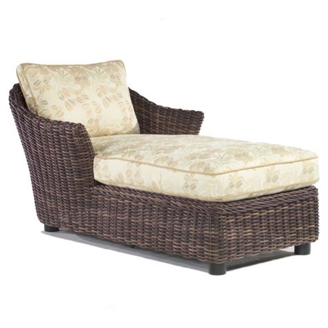 Whitecraft By Woodard Sonoma Wicker Chaise Lounge Replacement Cushion