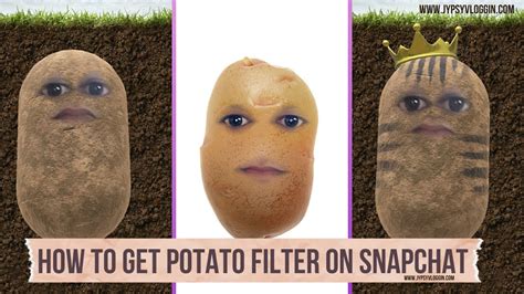 How to get snapchat on ipad. How to get potato filter on snapchat - YouTube