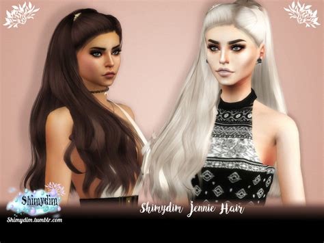 The Sims Resource Shimydim Jennie Hair