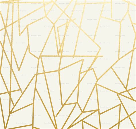 Download Geometric Angles Gold Cream Ivory Wallpaper Wallpaper Rose