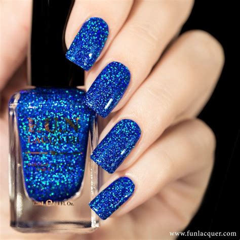 Fun Lacquer How Deep Is Your Holo Glitternails Blue Glitter