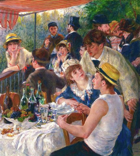 Boating Party Painting By Pierre Auguste Renoir