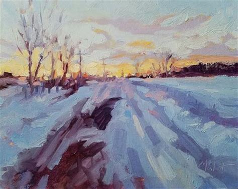 Heidi Malott Gallery Of Original Fine Art Winter Landscape Oil