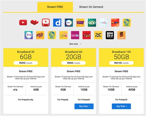 A customer will get a complete telco solution in the digi postpaid family. Digi introduces new broadband plans with streaming quota ...