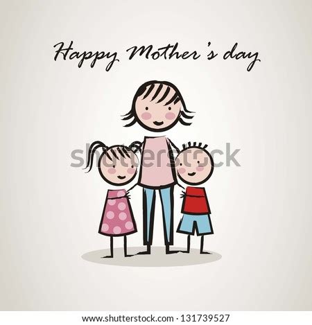 Mothers Day Design Vector Illustration Eps10 Stock Vector 250021456