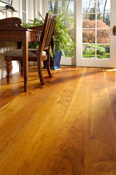 Cherry Solid Wood Flooring With Radiant Heat Carlisle Wide Plank