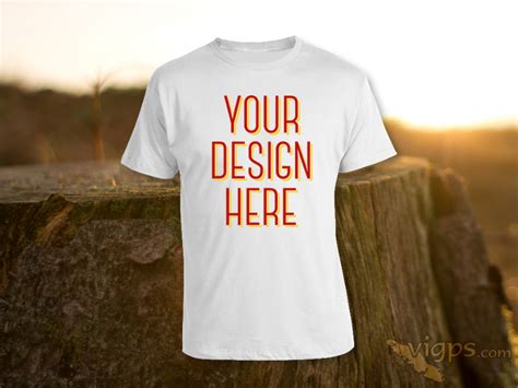 Your Design on a T-shirt - vigps.com