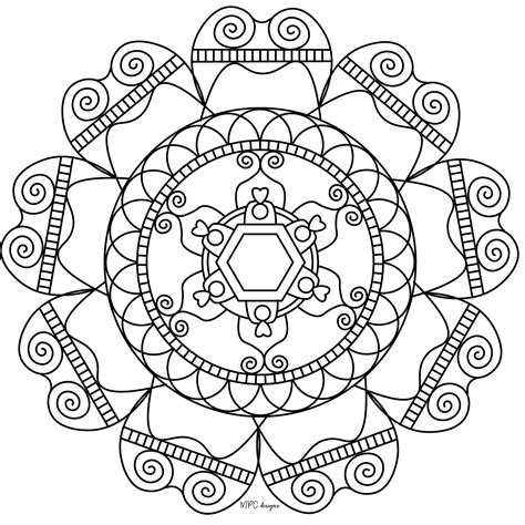 Simple And Inspiring Mandala Zen And Anti Stress Mandalas