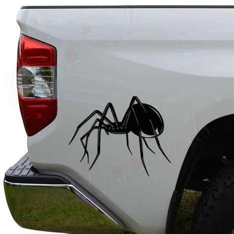 Black Widow Spider Poison Die Cut Vinyl Decal Sticker For Car Truck
