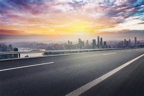 Ground Background Of Urban Highway Creative Imagepicture Free Download