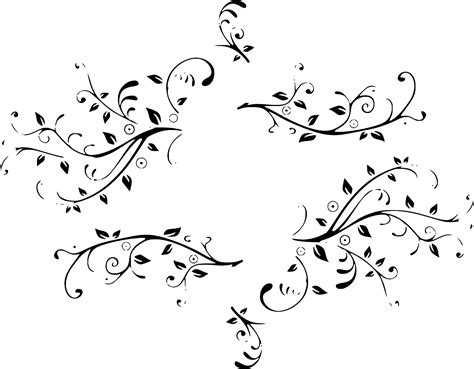 SVG > element floral vines leaves - Free SVG Image & Icon. | SVG Silh