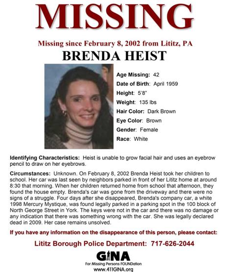 Brenda Heis Foundt Woman Missing Since 02 Alive Ecanadanow