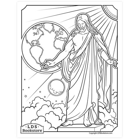 Jesus Christ Coloring Pages