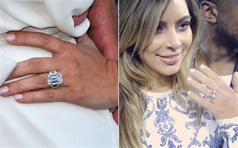 Kim Kardashian And Kanye West Are Engaged Which Of Her Rings Is Better Parade