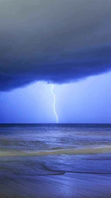 Storm On The Sea Iphone Wallpapers Free Download