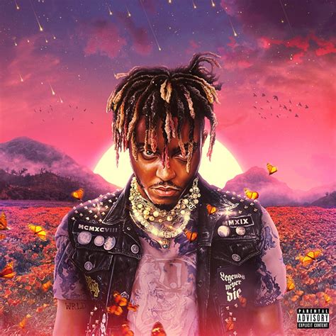 Juice Wrld Legends Never Die Music Album Cover Canvas Poster Etsy