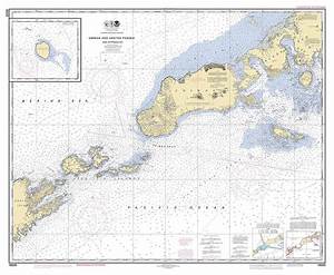 Unimak And Akuta Passes And Approaches Alaska Noaa Chart 16520 Digital