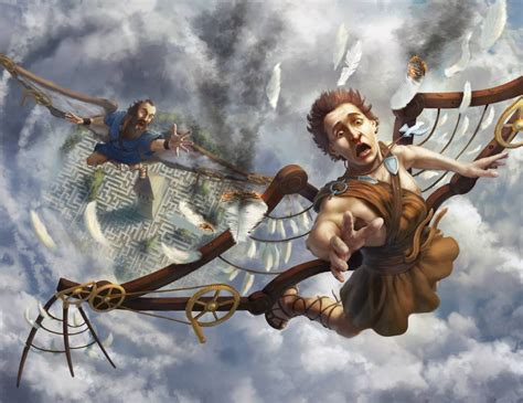 Icarus Falling By Elderscroller On Deviantart Icarus Icarus Myth