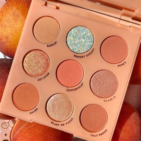 Colourpop Cosmetics On Instagram “what Shade Is The Prettiest One From This Palette 🍑 Feauring