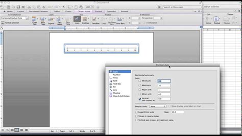 Now select export to word (.dox) to save your edraw line graph in word. Create Number Line Using Microsoft Word - YouTube