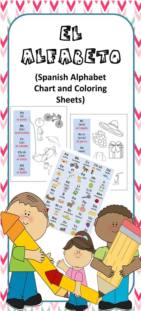Spanish Alphabet Chart By Bilingual Printable Resources