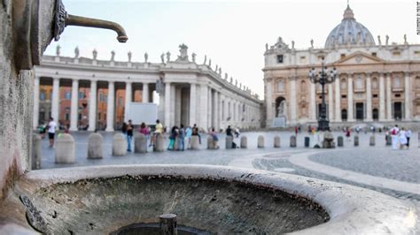 Vatican Turns Off Fountains As Italy Reels From Drought Cnn