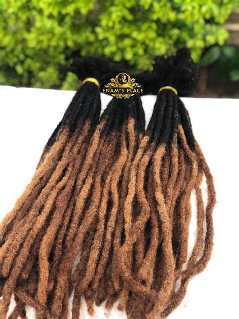 Human Hair Dreadlocks Extensions With Honey Blonde Tips Etsy New Zealand