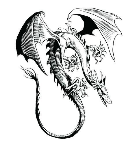 Awesome Dragon Coloring Pages At Getcolorings Com Free Printable