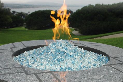 I Love The Glass Crystal Fire Pits Glass Fire Pit Fire Pit Glass Rocks Fire Pit Backyard
