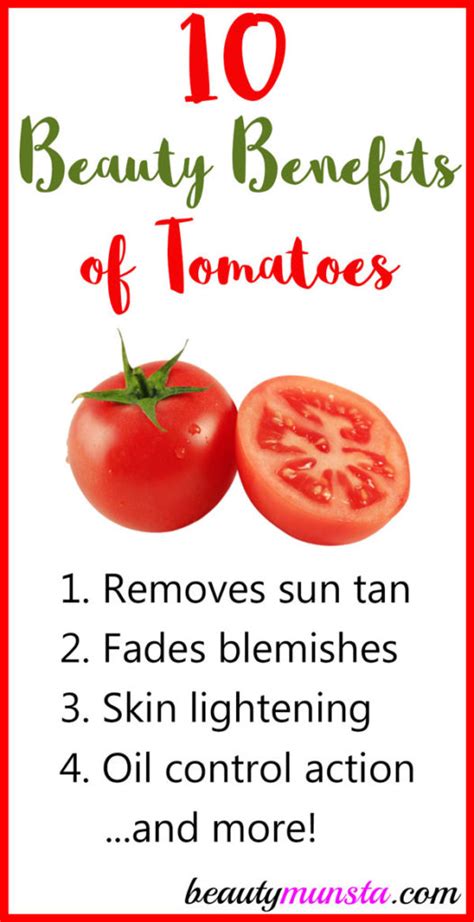 Top 10 Beauty Benefits Of Tomatoes With Recipes That Work