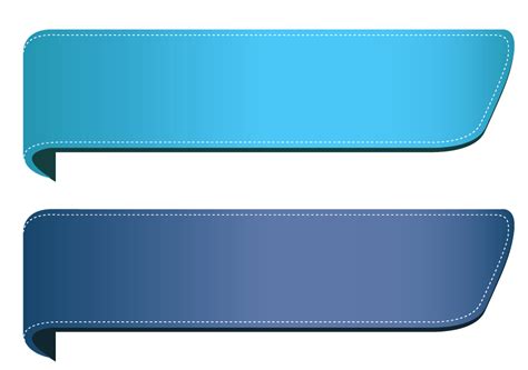 Blue Banner Png Transparent Background Free Download 40203 Freeiconspng